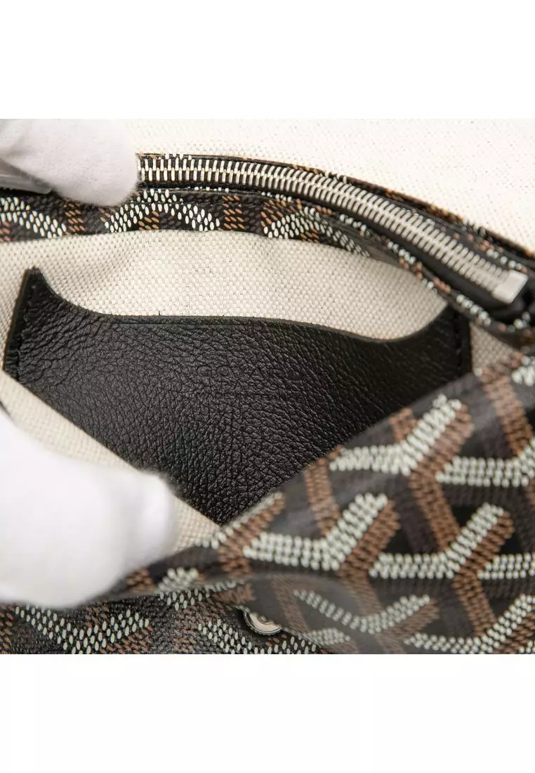 Pre-Loved Goyard Goyardine Plumet Pocket Wallet