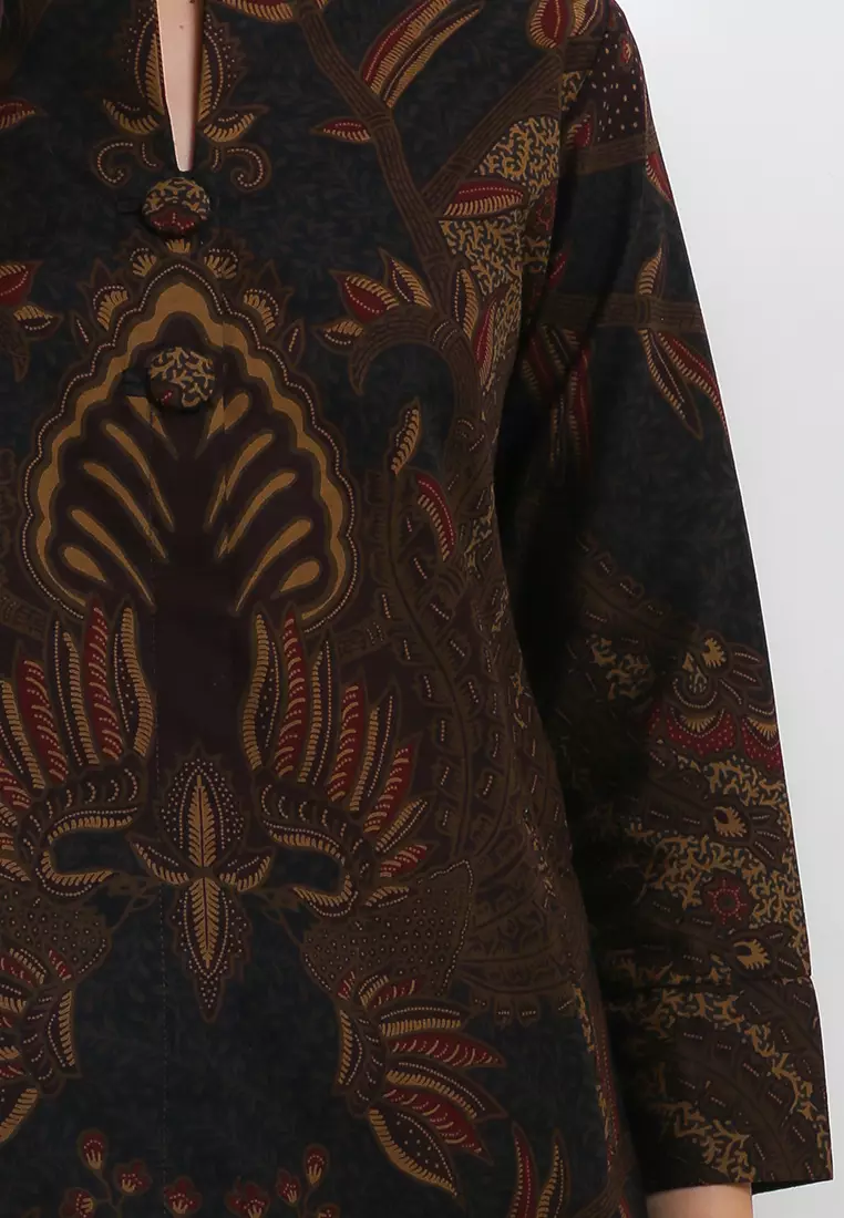 BATIK TALENTA EXCLUSIVE batik wanita blous BUNGA BAMBU