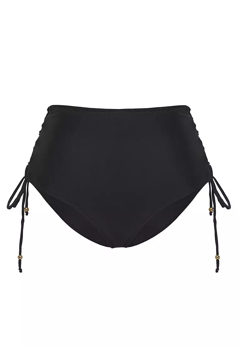 Lace-Up Bikini Bottom