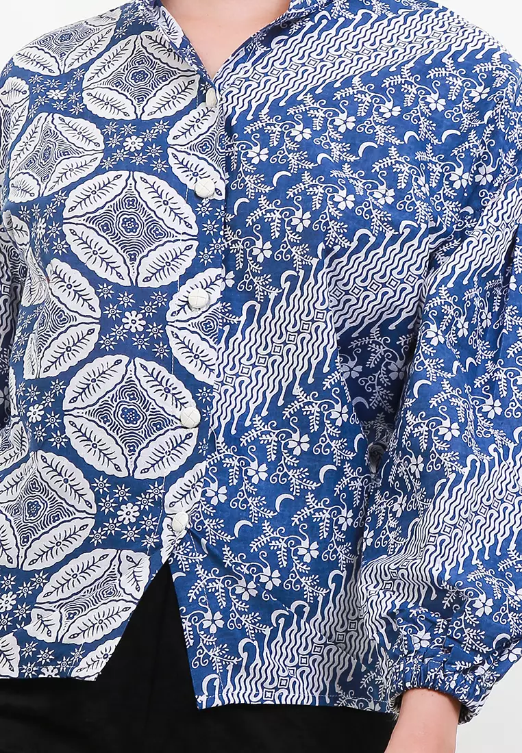 Blouse Kemeja Audrey Balloon Cut&Sew