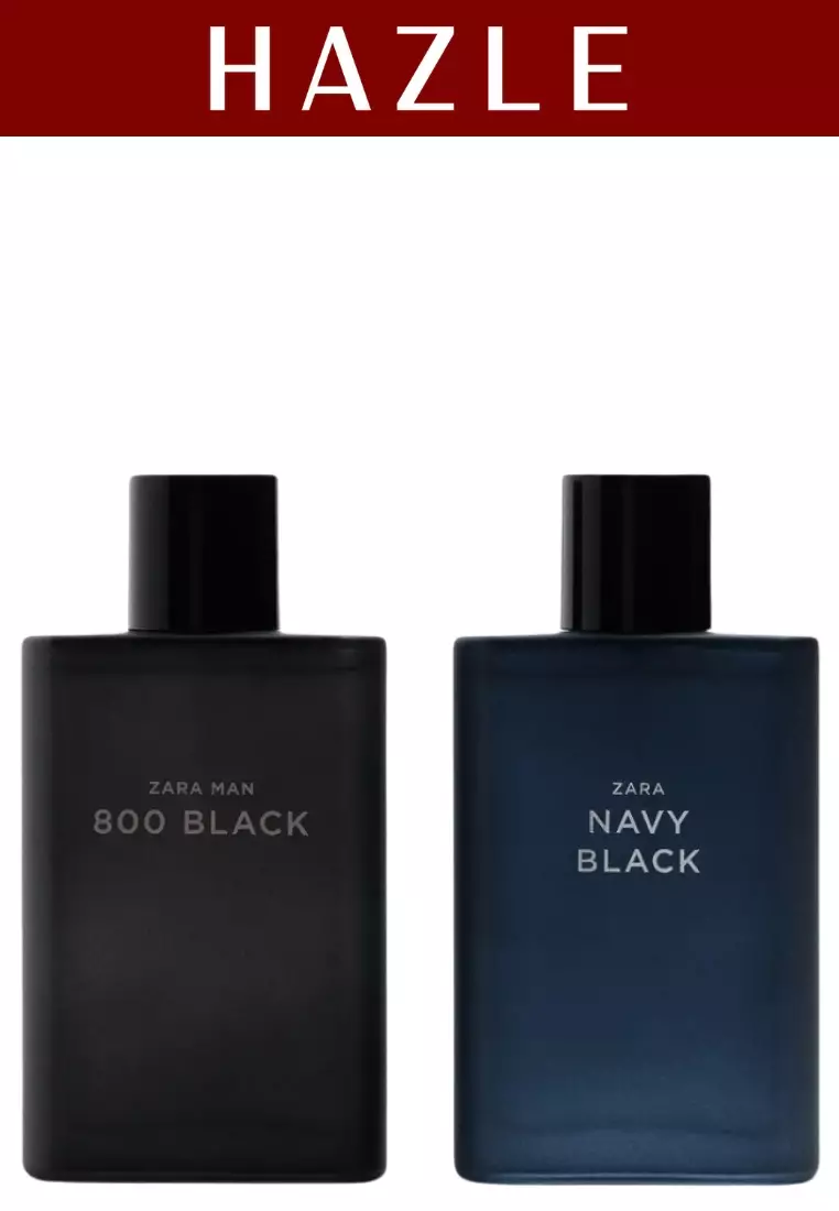 Zara Navy Black Man EDT + Zara 800 Black Man EDT Set 90 ml