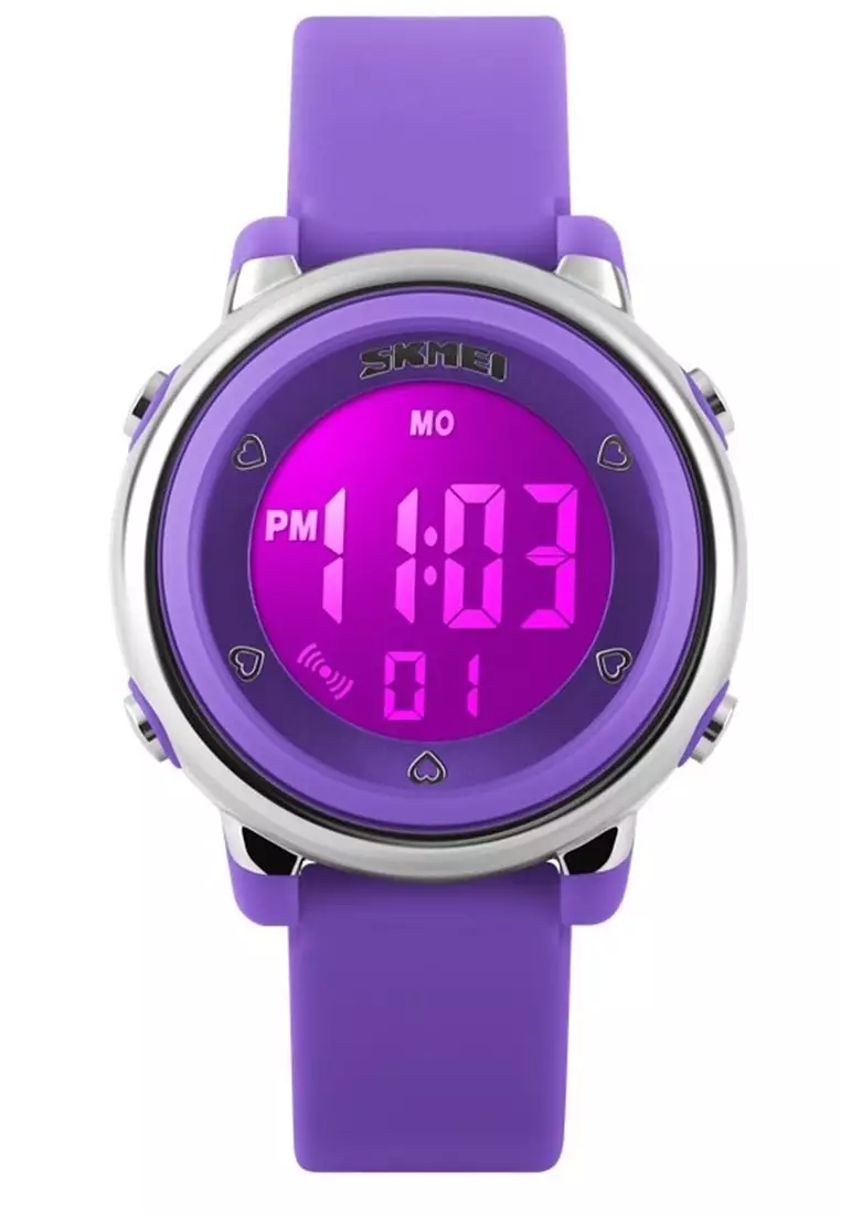 Jam Tangan Digital Anak LED Waterproof 30m Many Function Strap Tali Material Silicone DD22 ORIGINAL