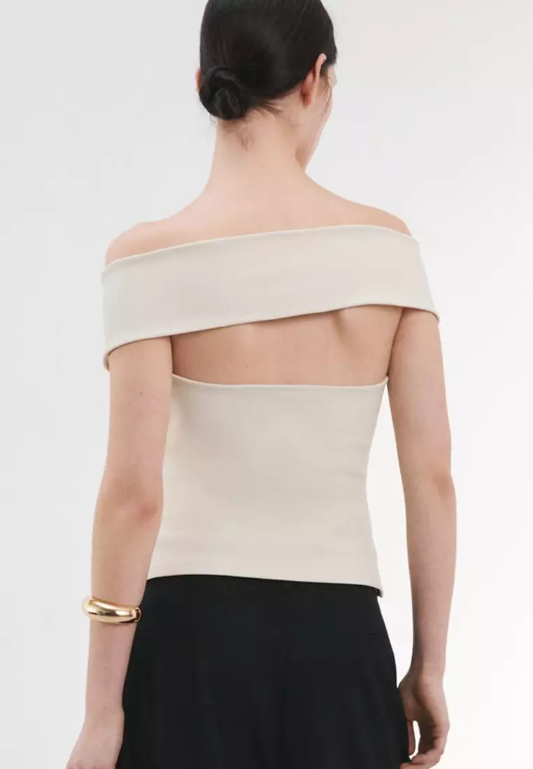Strapless Fitted Top