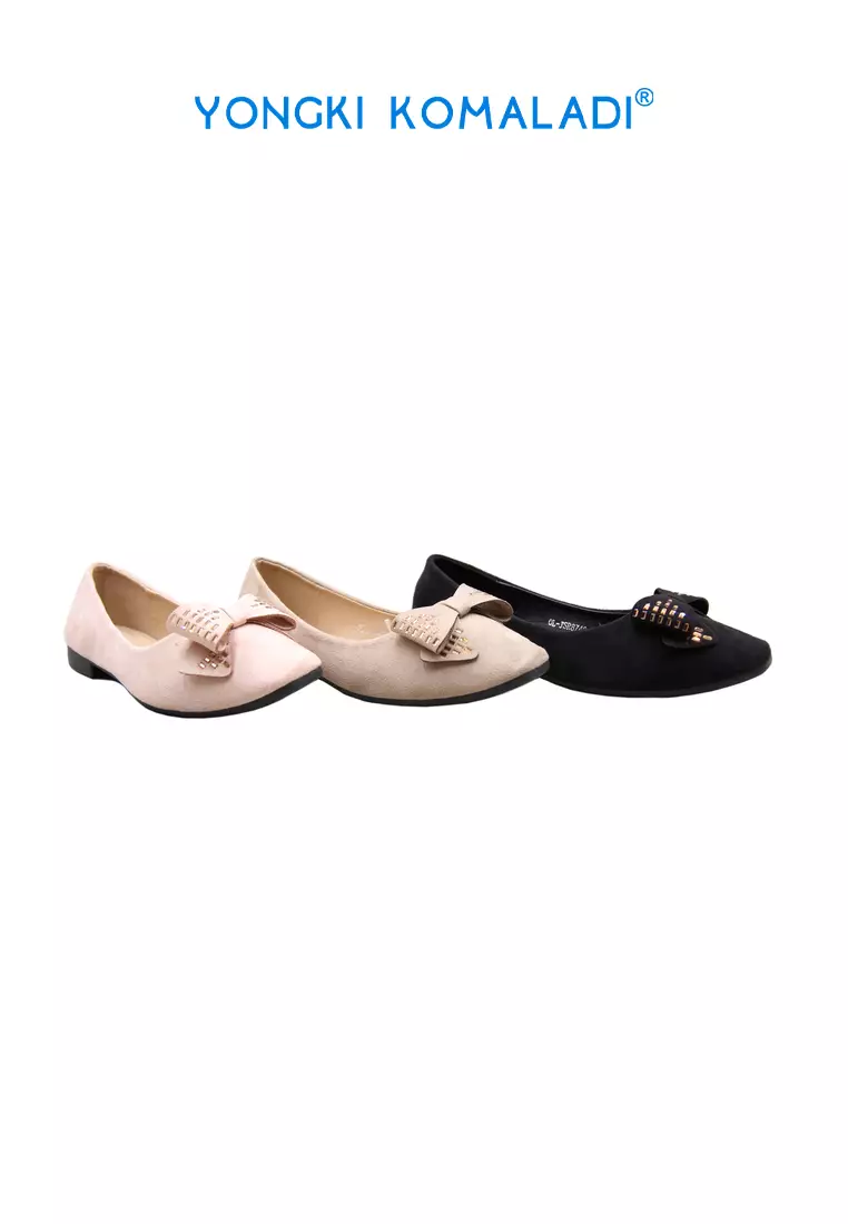 [ ORIGINAL ] YONGKI KOMALADI FLATSHOES OL-JSR8748-23 COKLAT