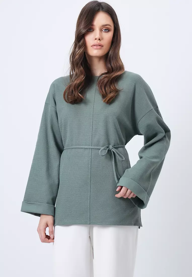 Waist Tie Blouse