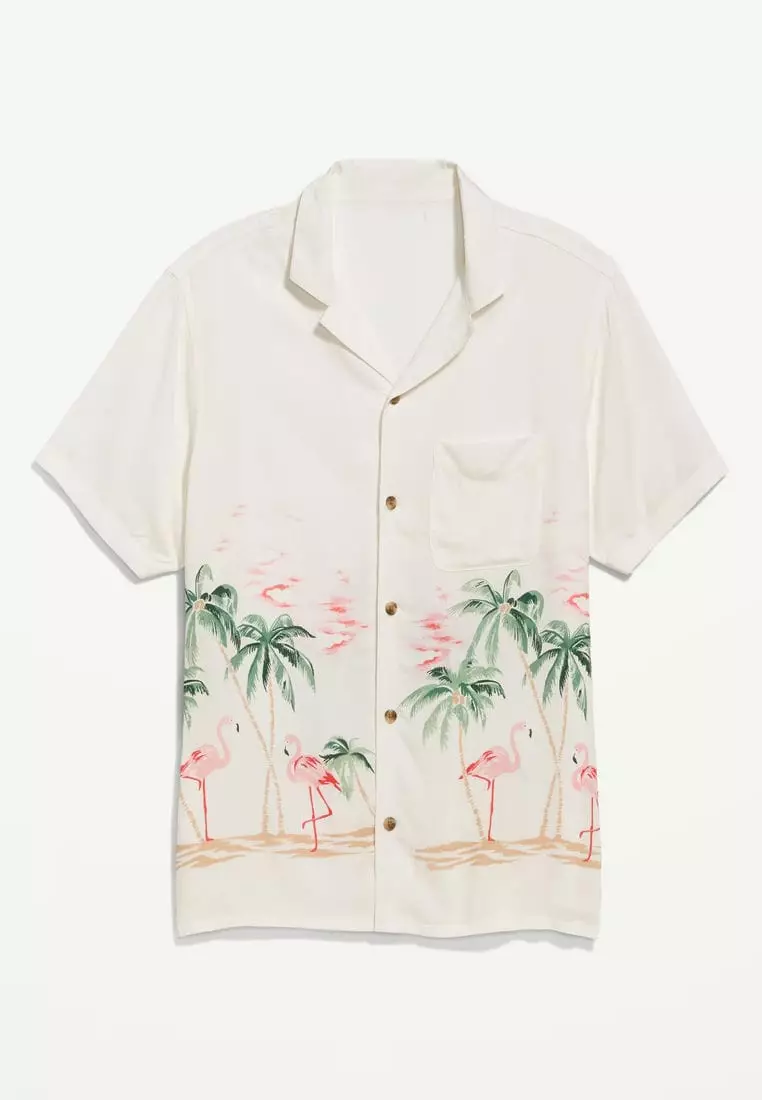 Short-Sleeve Camp Shirt
