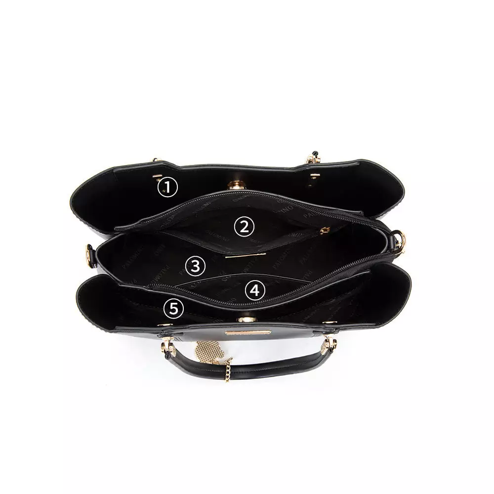 Palomino Lista Handbag - Black