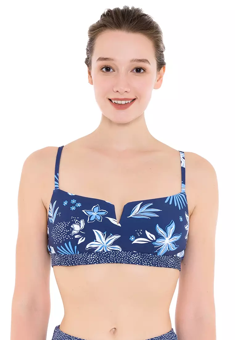 South Pacific Palm D Cup Bikini Top