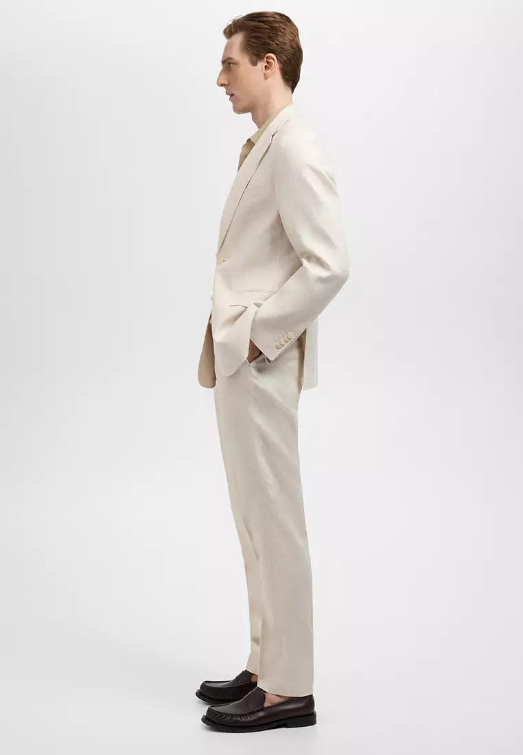 Slim Fit Suit Pants
