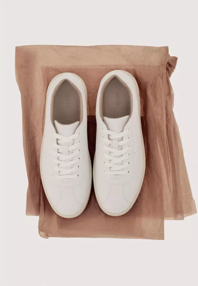 Leather Panel Sneakers