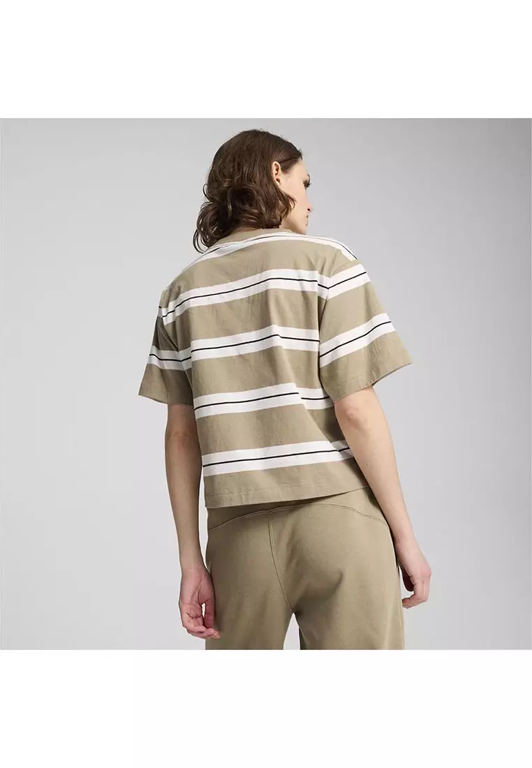 PUMA SQUAD Striped Tee Women