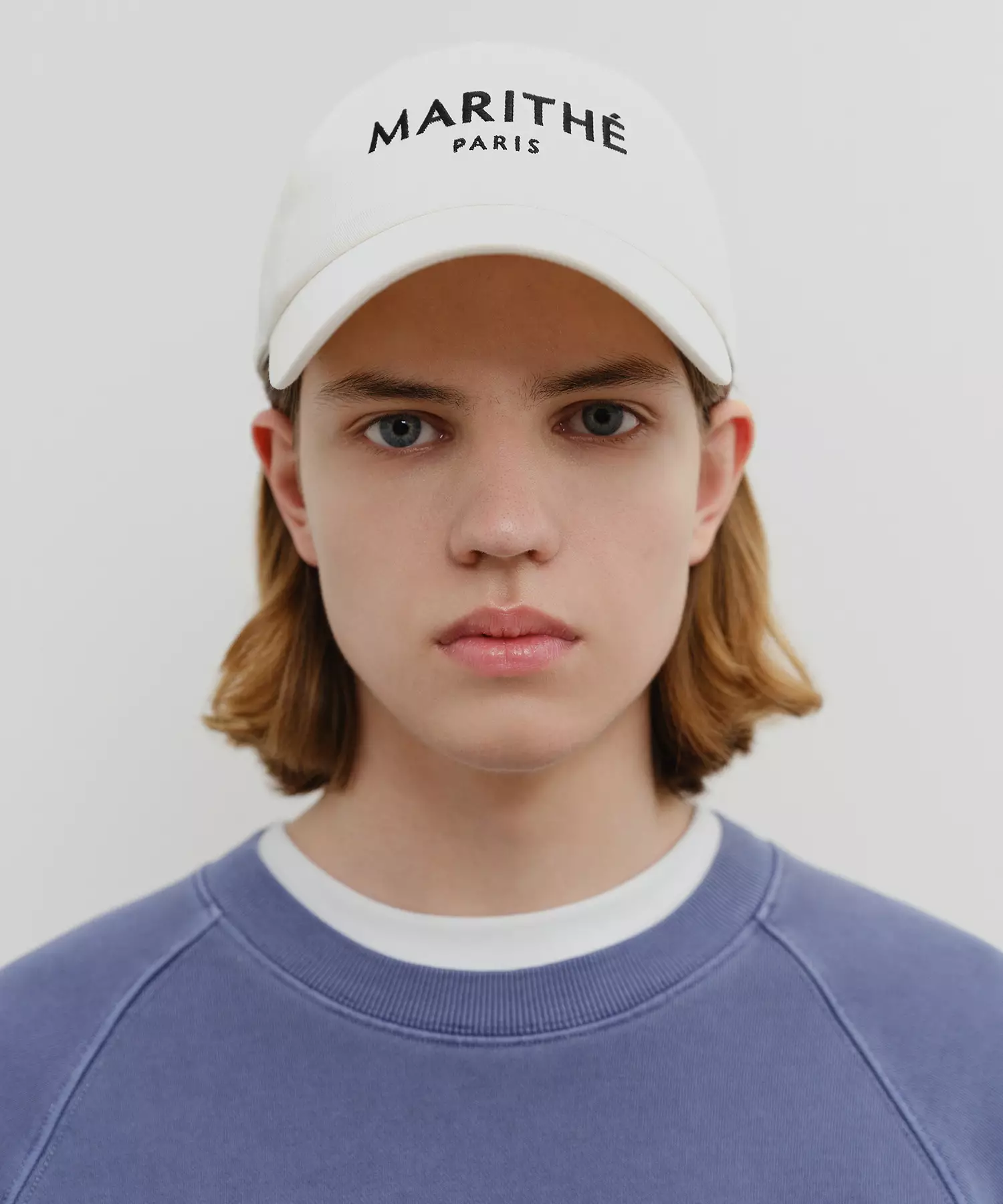 REGULAR LOGO COVERED CAP ivory