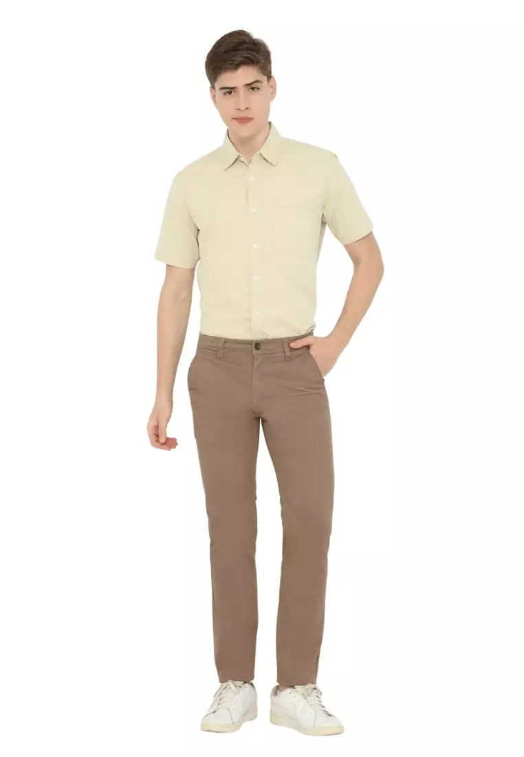 RBJ Celana Chino Panjang Cotton Premium Regular Fit Pria