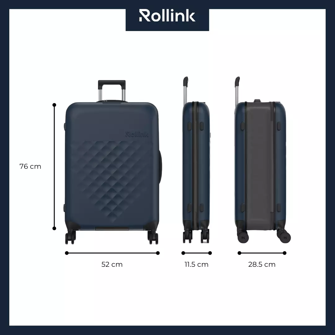 Rollink Flex 360 Spinner 29 Atlantic Blue - Koper 4 Roda 29 inch