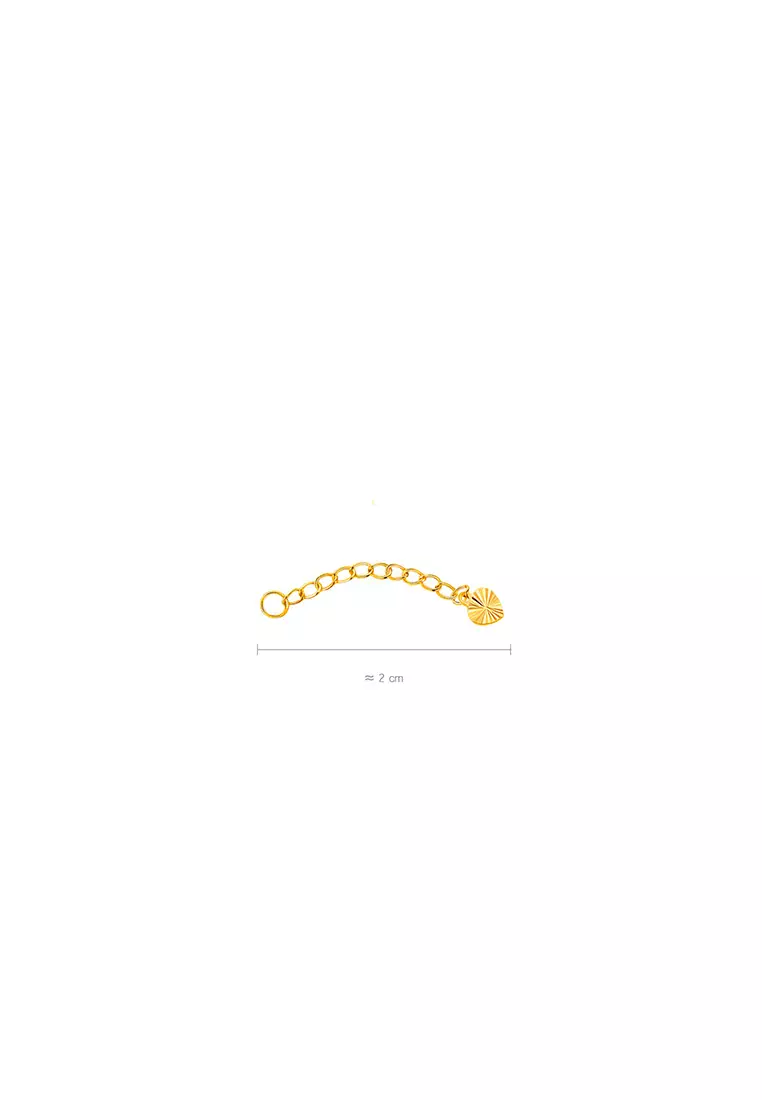 375/9K Gold Extension Ring (1 PC)