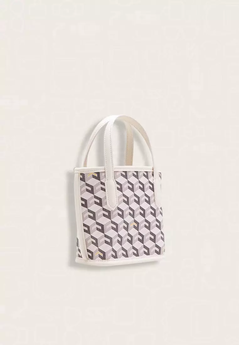 Christy Ng Russo Micro Tote Bag White