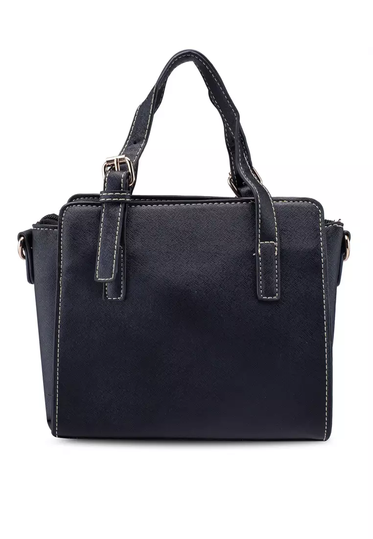 Saffiano Convertible Satchel