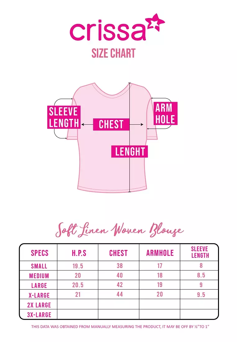 Soft Linen Woven Short Sleeves Blouse