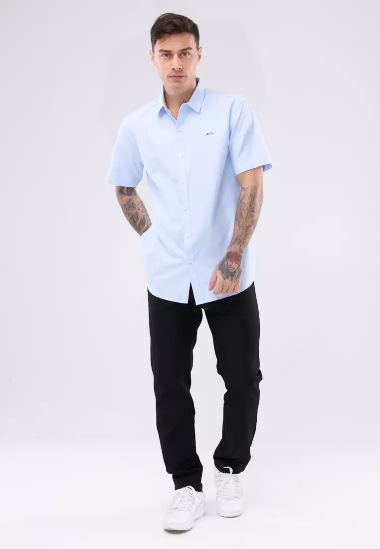 Woven Polo Short Sleeve