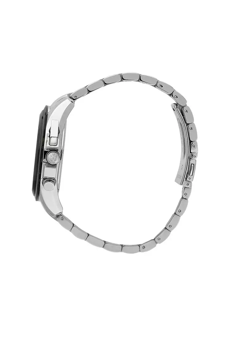 【2 Years Warranty】Maserati Traguardo 45mm Men's Quartz Watch R8873612060