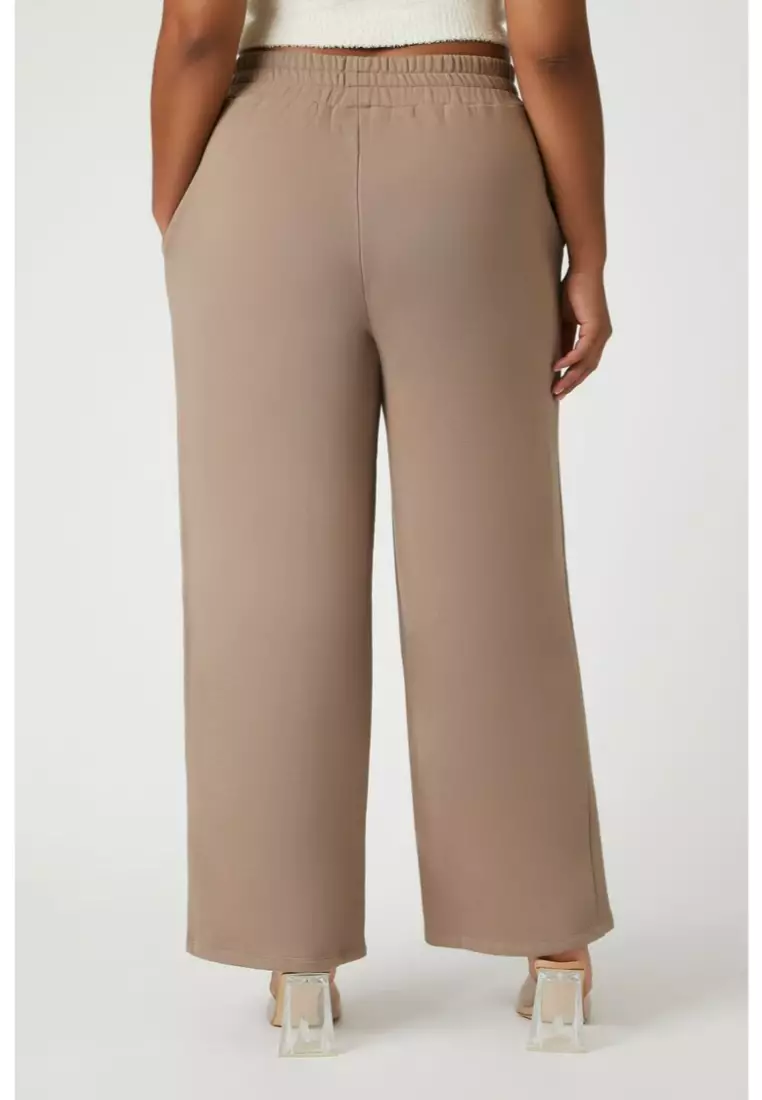 Plus size french terry pants sales
