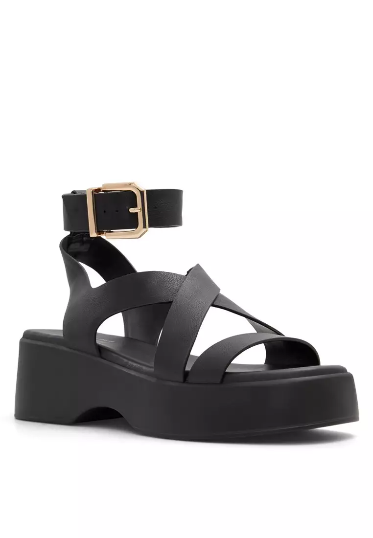 Raia Ankle Strap Wedge Sandals