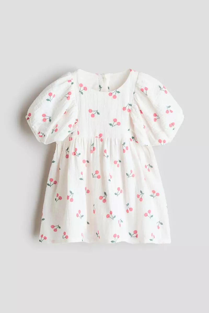 Cotton muslin dress