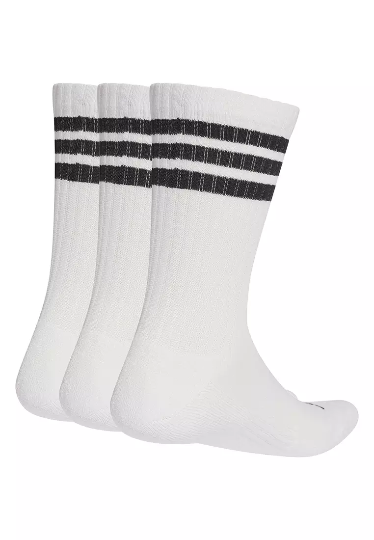 3-Stripes Cushioned Sportswear Crew Socks 3-Pair Pack
