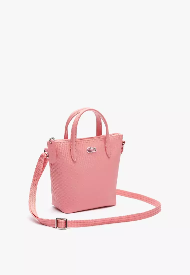 Buy Lacoste Women's L,12,12 Concept Petit Piqué Coated Canvas Mini Zip Tote Bag 2024 Online