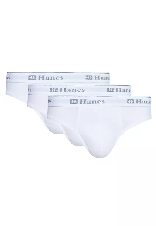 White 3-Pack Low-Rise Bikini Brief 1301