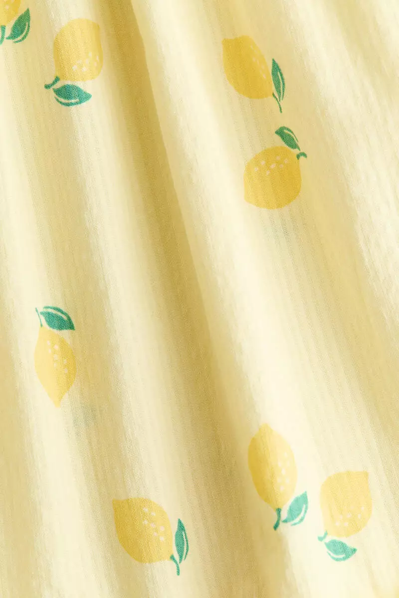 Flared cotton dress