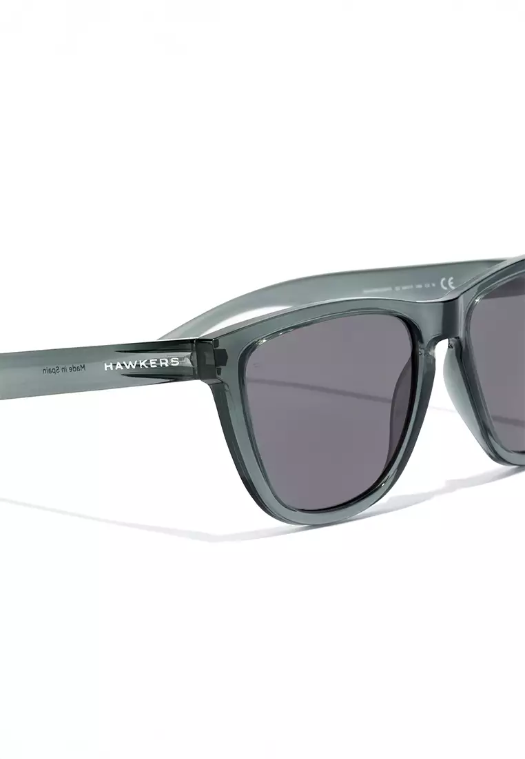 One Raw - Black Transparent Dark Sunglasses for Men and Women, Unisex. Official Product designed and Made in Spain