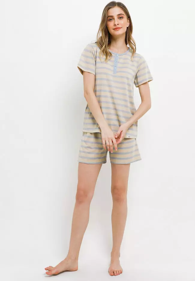 Pyjama Short Sleeve Short Pants Sleepwear