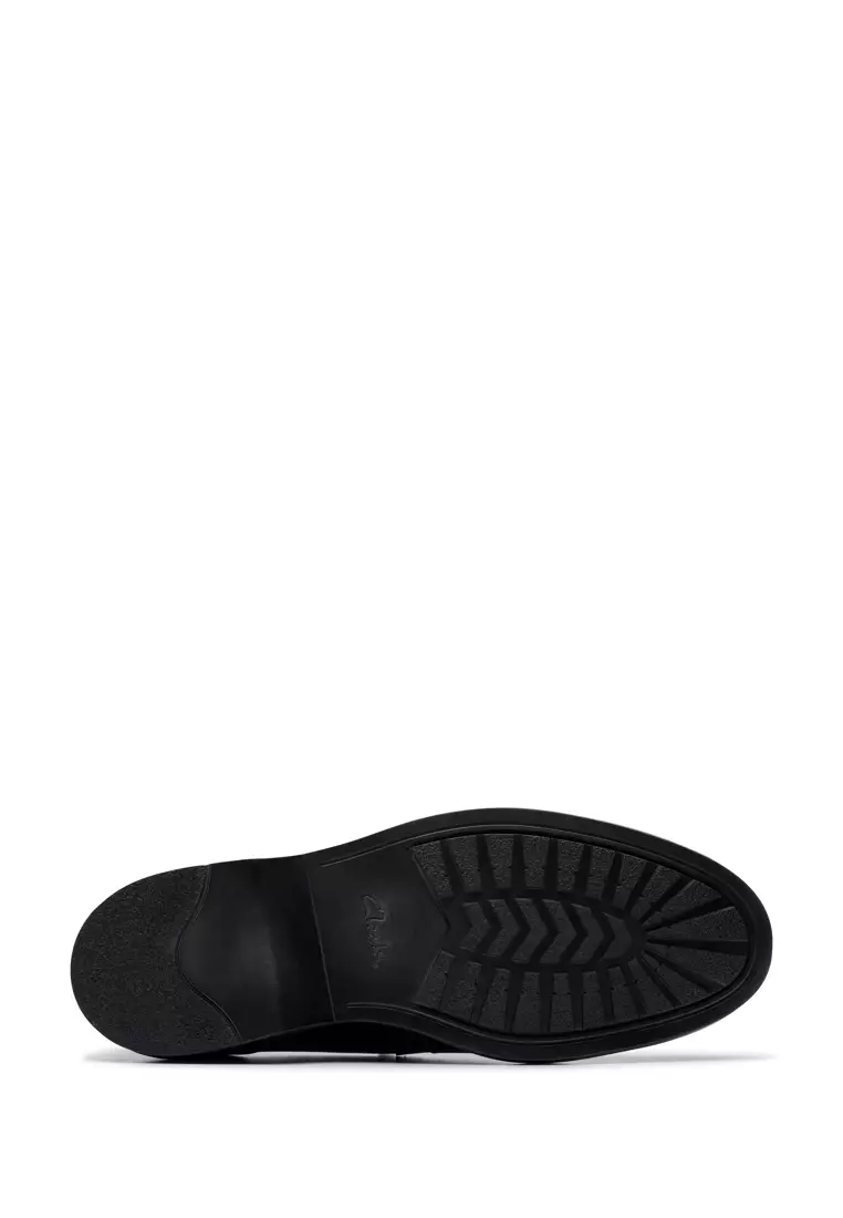 Mens Aldwin Step Black Leather