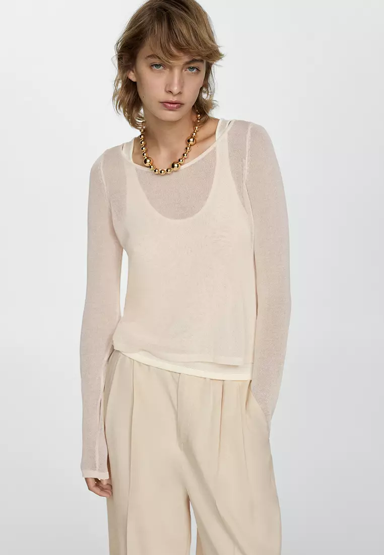 Mango knit sweater online