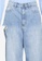 MISSGUIDED blue Thigh Slash Parallel Jeans A6769AA4DFBB1CGS_3
