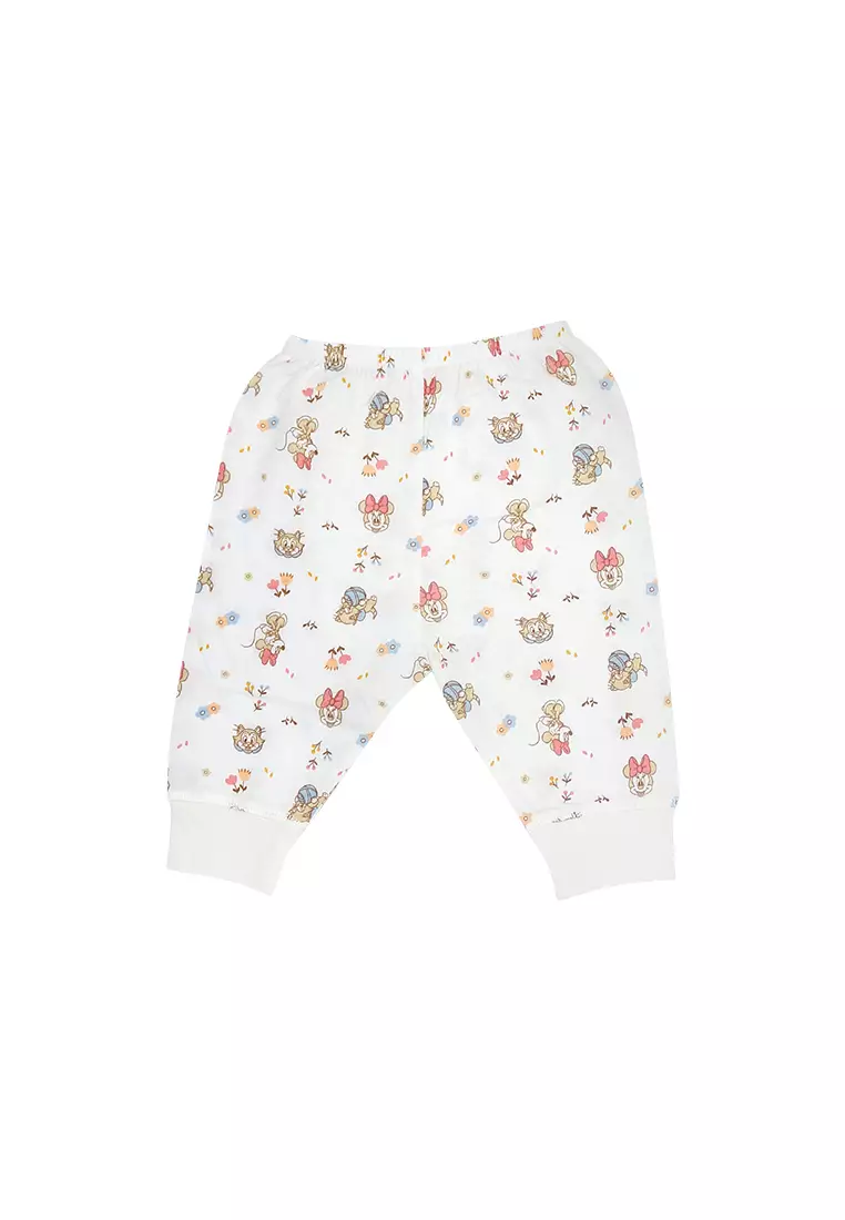 Baby Girl Licensed Newborn Essentials Jogger Pajama Pack of 3 "Pretty as Flower"