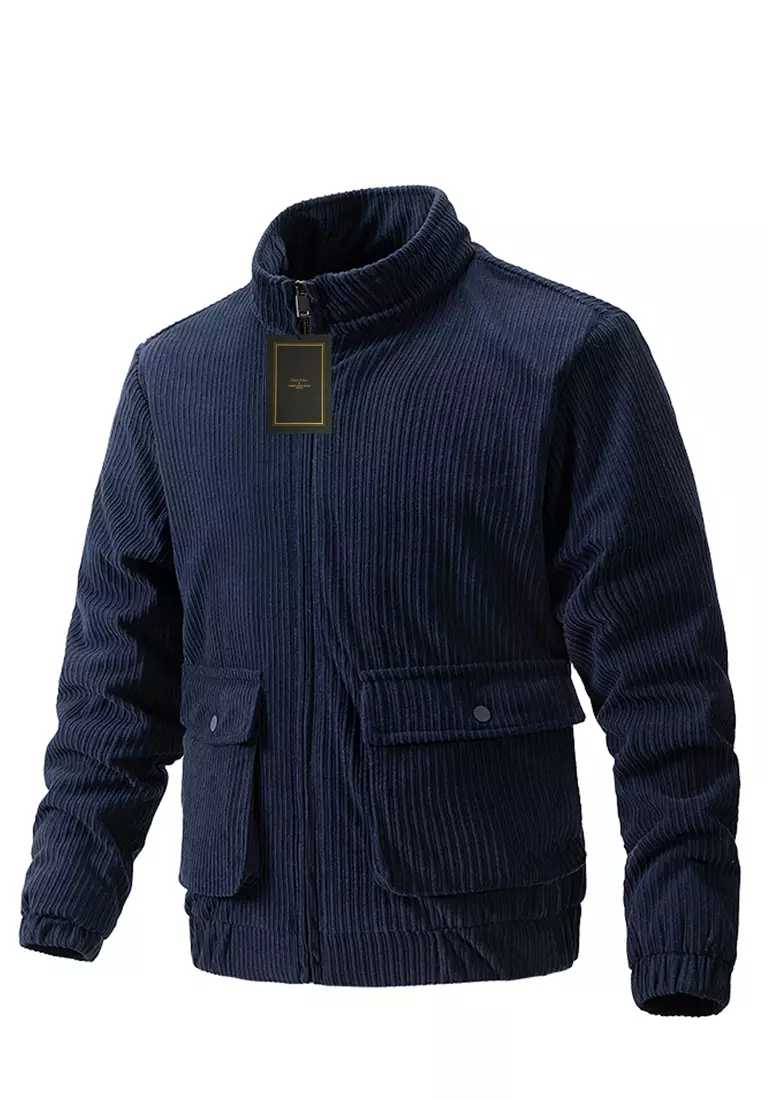 Mens blue corduroy jacket new arrivals