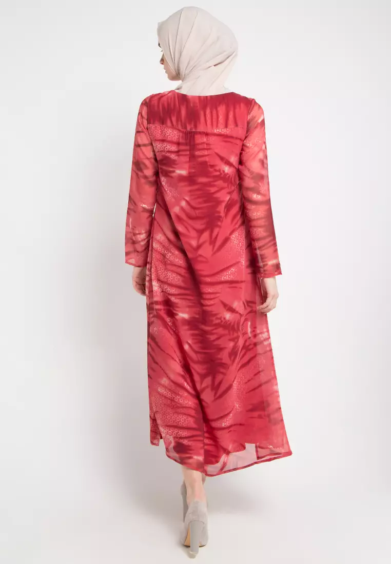 Gilly Maxi Dress In Red
