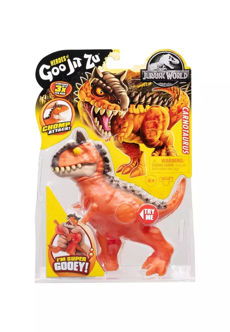 Heroes of Goo Jit Zu Jurassic World Hero Pack, Carnotaurus, 4.5