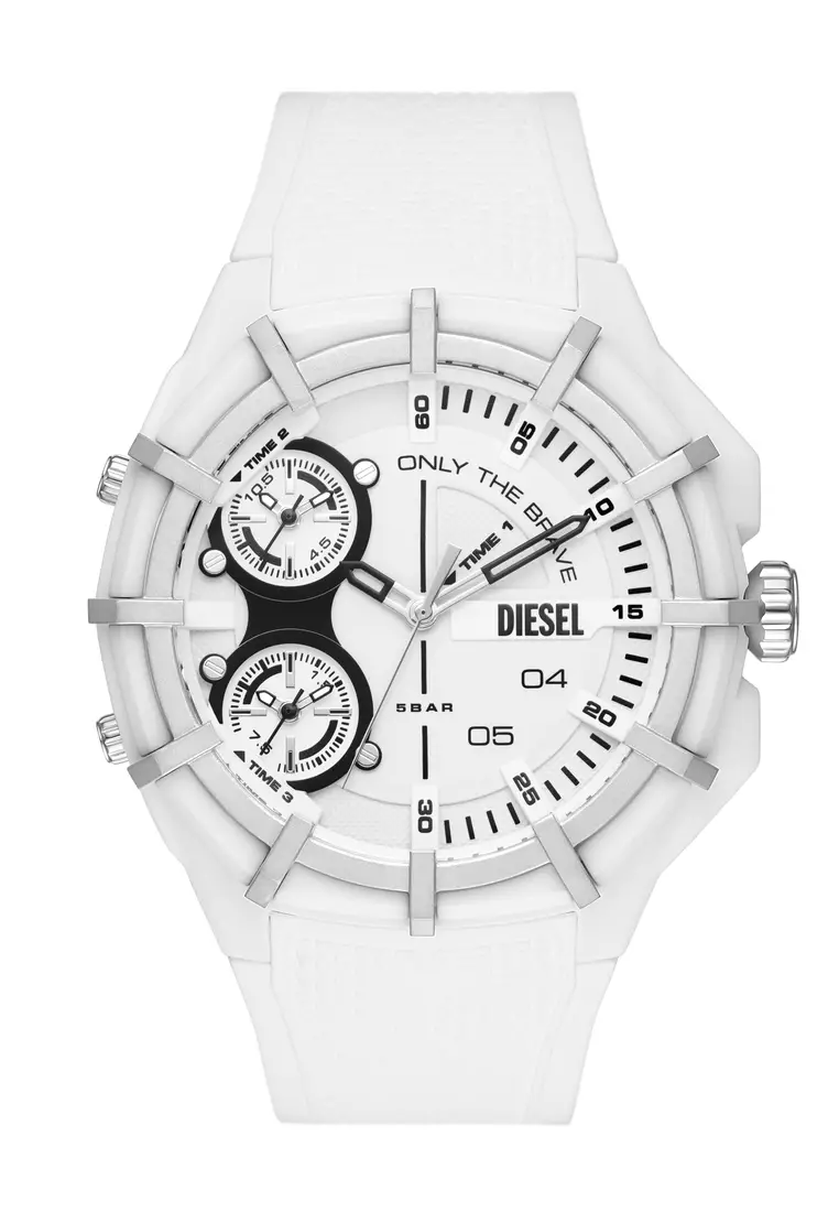 All white discount diesel watch