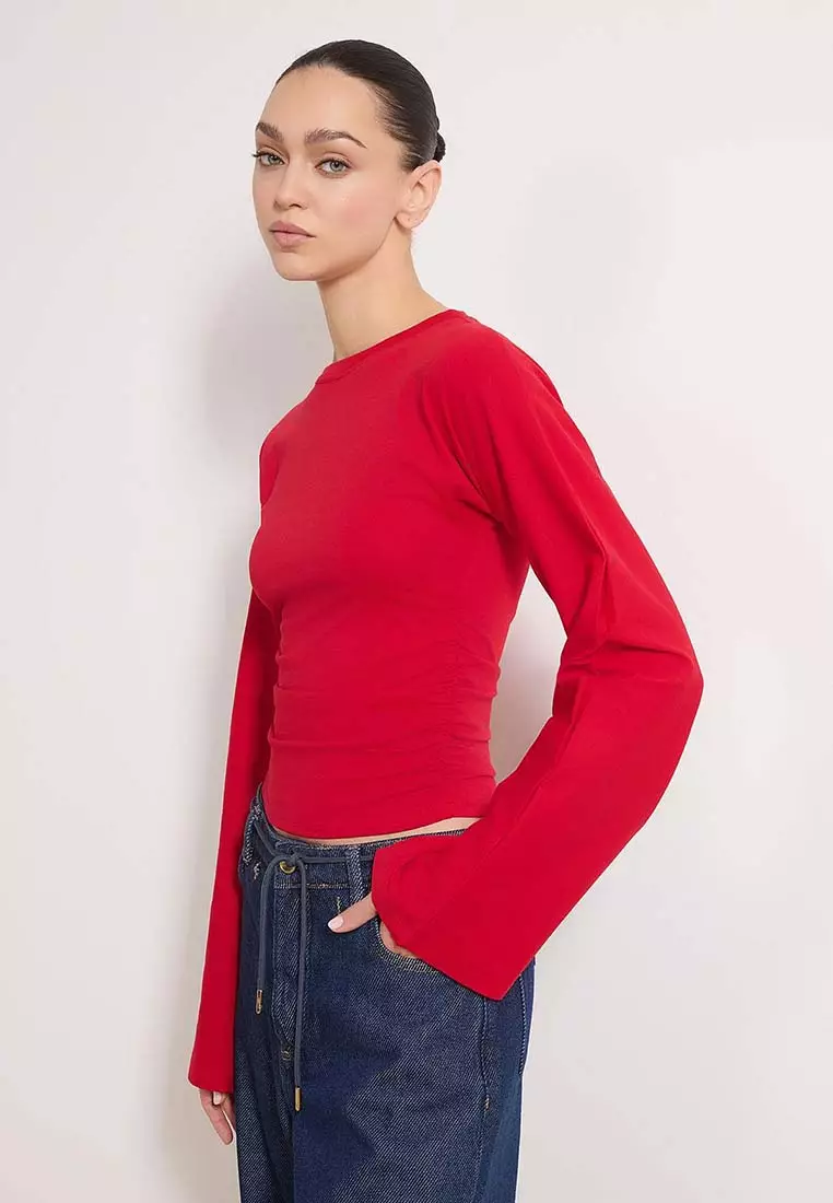 Gathered Detailed Blouse