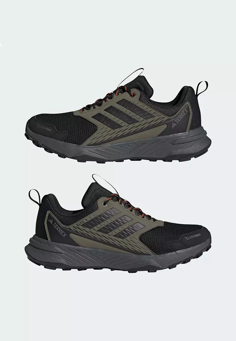 Hiking Terrex Tracefinder 2 CLIMAPROOF Trail Running Shoes Men Green JR7768