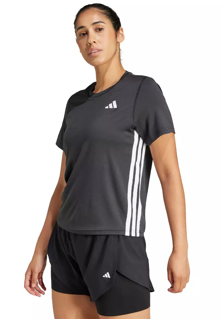 Train Essentials 3-Stripes Workout T-Shirt