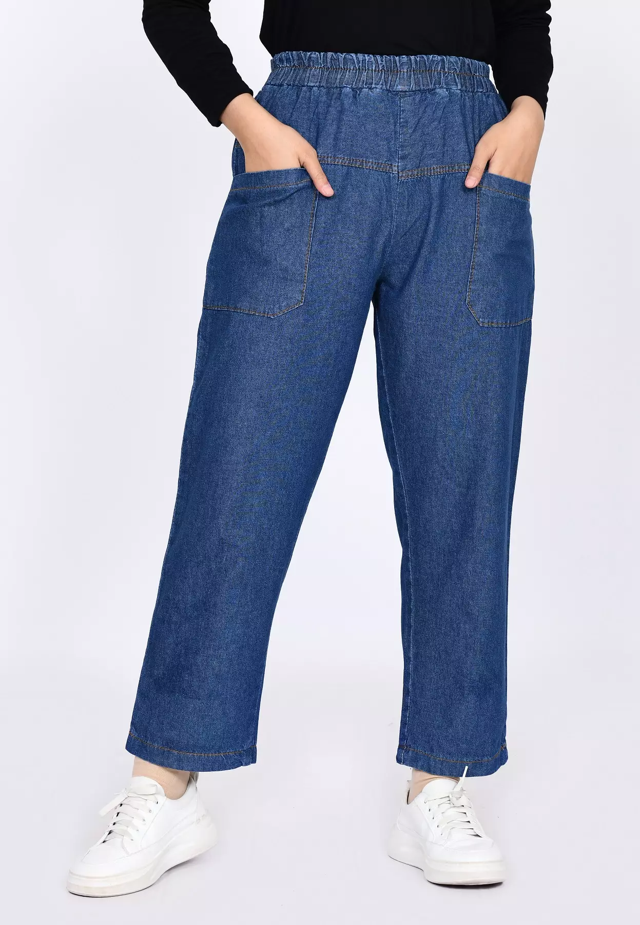 Longpant Baggy Isyana - DARK BLUE