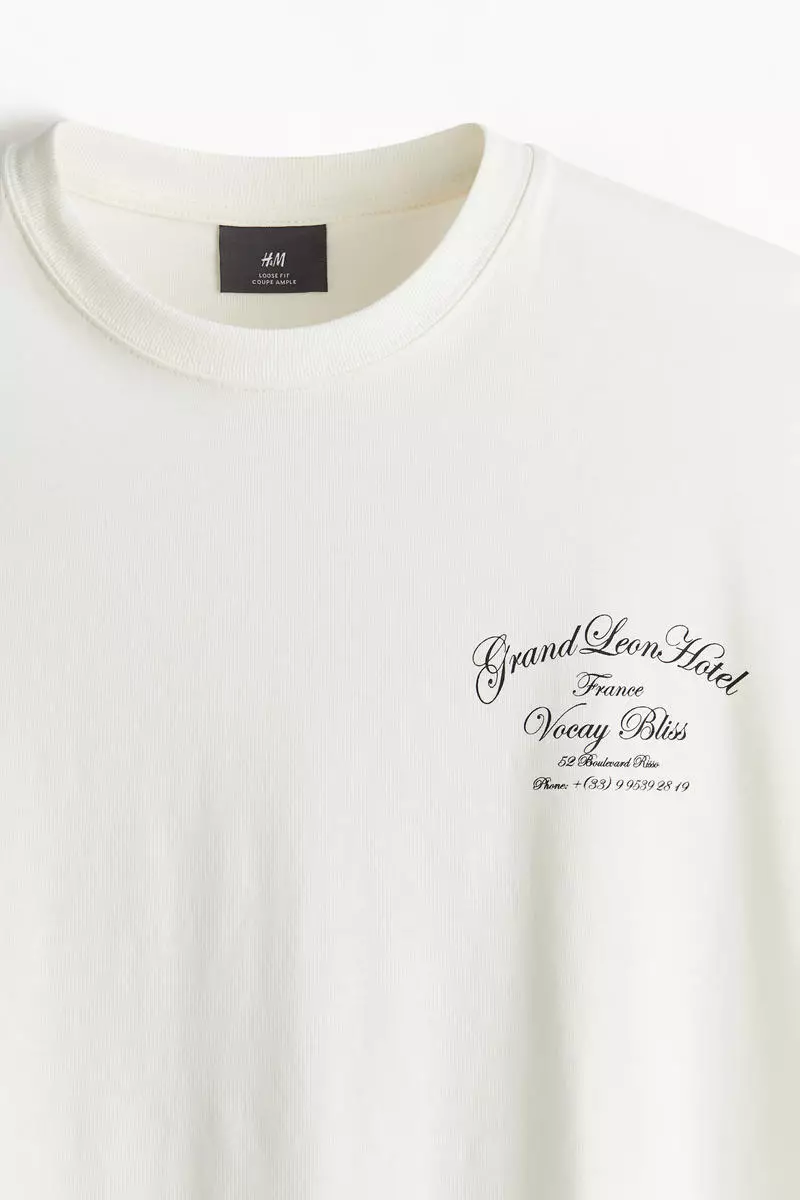 Loose Fit Printed T-shirt