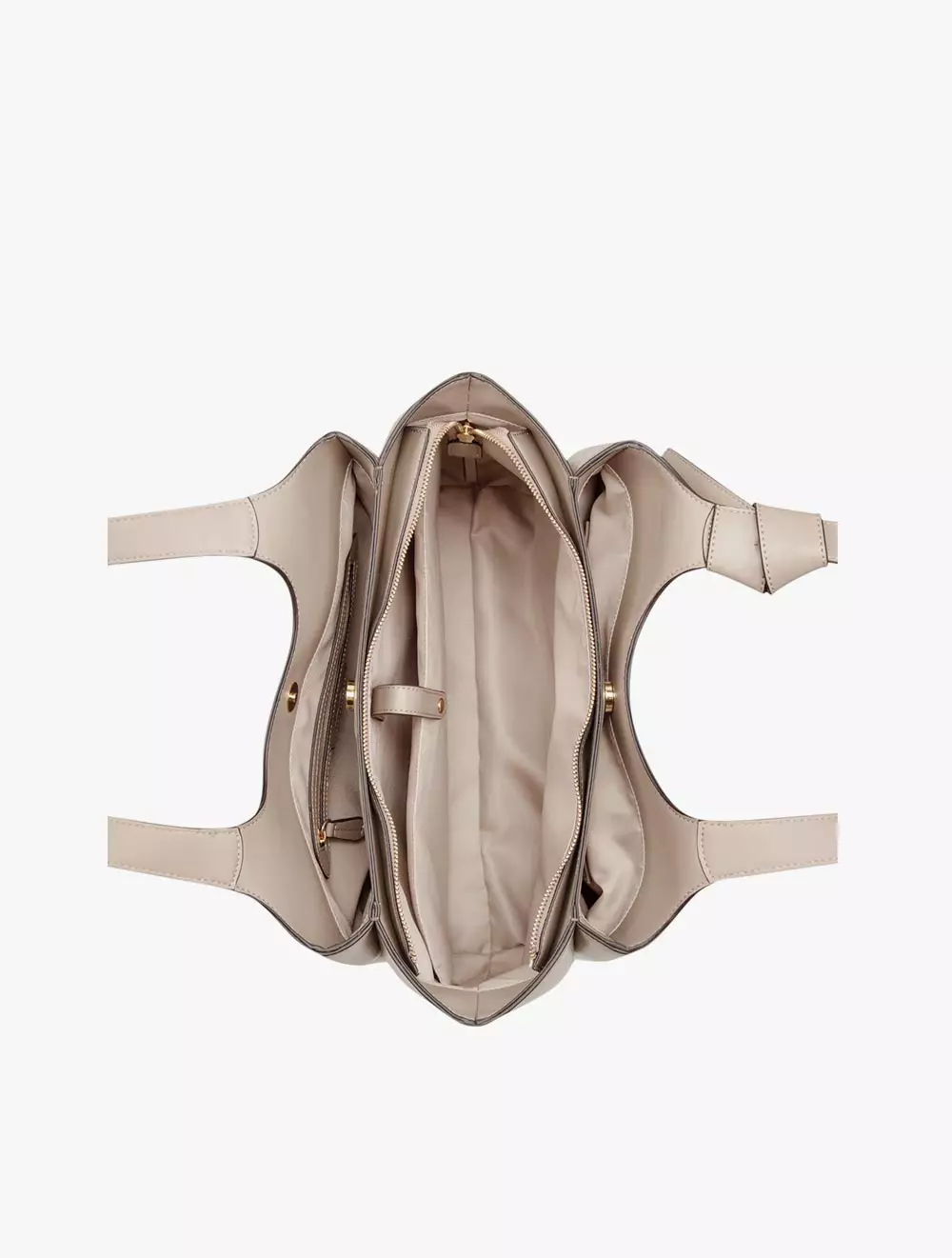 Nine West Lyra Multi Comp Tech Tote Womens Totes - Khaki