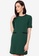 ZALORA WORK green 100% Recycled Polyester Mini Dress 40303AA92E8F37GS_1
