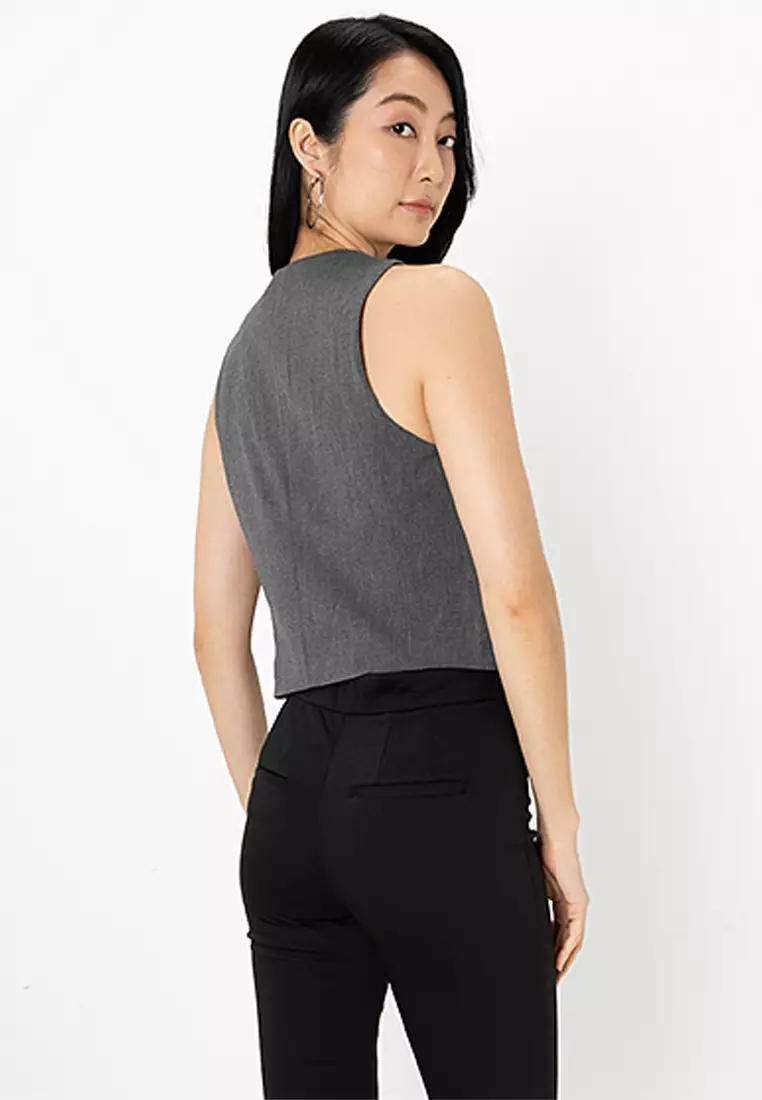 ZARA V-Neck Vest 2025 | Buy ZARA Online | ZALORA Hong Kong