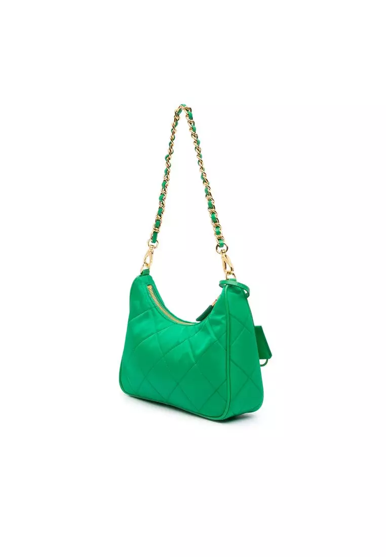 Pre-Loved Prada Impuntu Re Nylon Re Edition 1995 Chaine Satchel